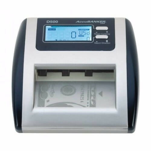 D500 DETECTOR DE BILLETES FALSOS AUTOMÁTICA UV/MG/WM