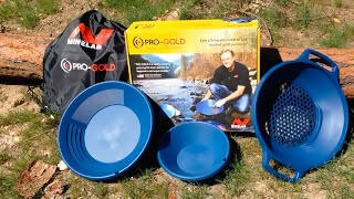 KIT BANDEJAS MINELAB PRO GOLD PARA LAVAR ORO PEPITAS RIO MINA BETAS