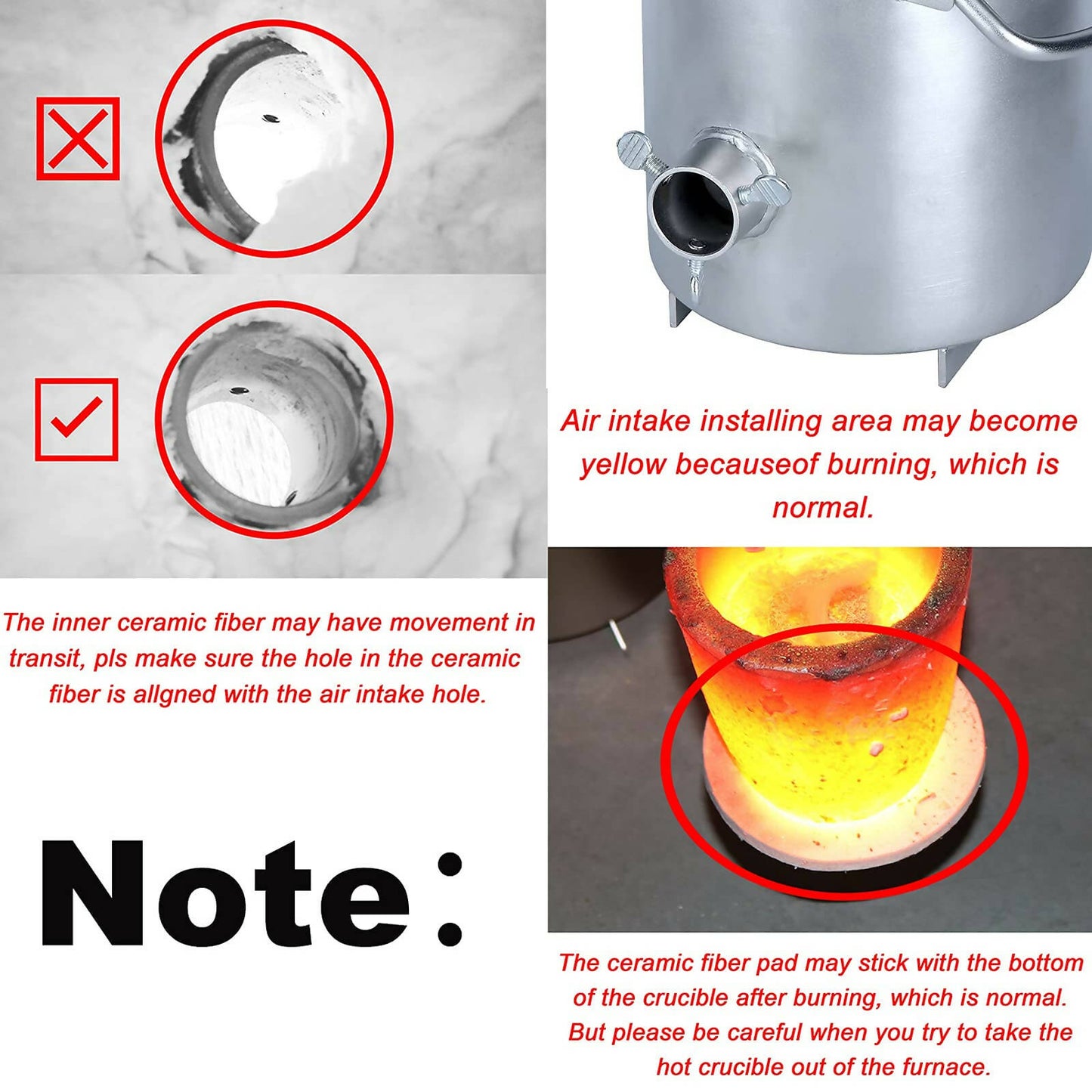 FUNDIDOR DE ORO: HORNO DE FUSIÓN DE GAS PROPANO DE 13.2 LBS, KIT DE LUJO CON CRISOL Y PINZAS