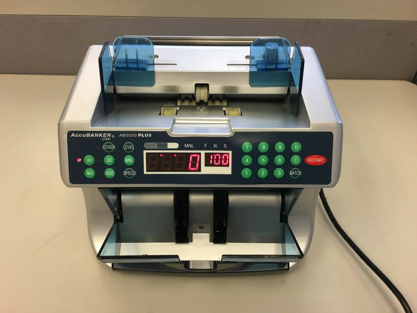 AB5000 CONTADOR Y DETECTOR BILLETES AUTOMATICO (BAJO PEDIDO)