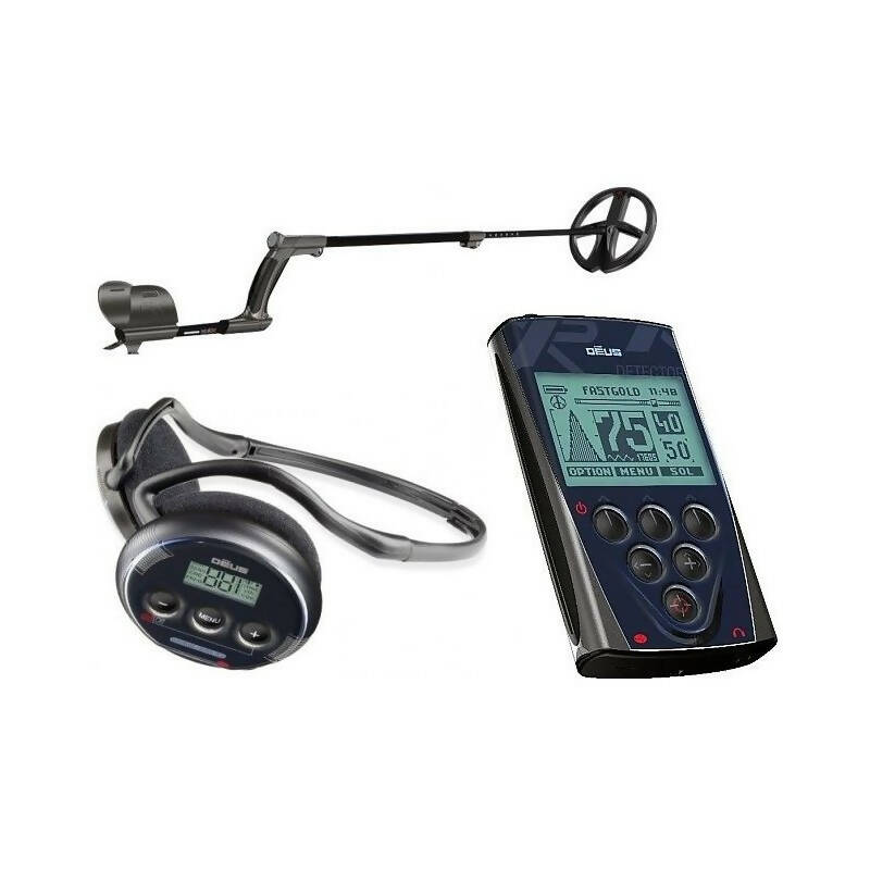 DEUS XP METAL DETECTOR - DETECTOR DE METALES INALÁMBRICO MONEDAS JOYAS PEPITAS ORO