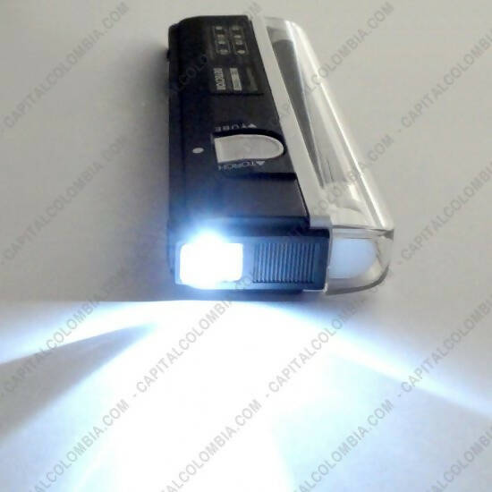 D22 DETECTOR DE BILLETES FALSOS PORTATIL UV
