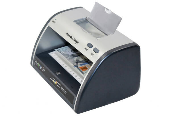 D430 ACCUBANKER DETECTOR DE BILLETES Y TARJETAS UV MG