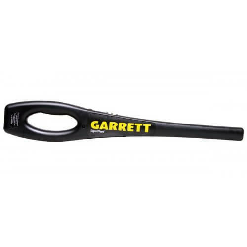 GARRETT SUPERWAND PALETA DETECTOR DE METALES ARMAS SEGURIDAD