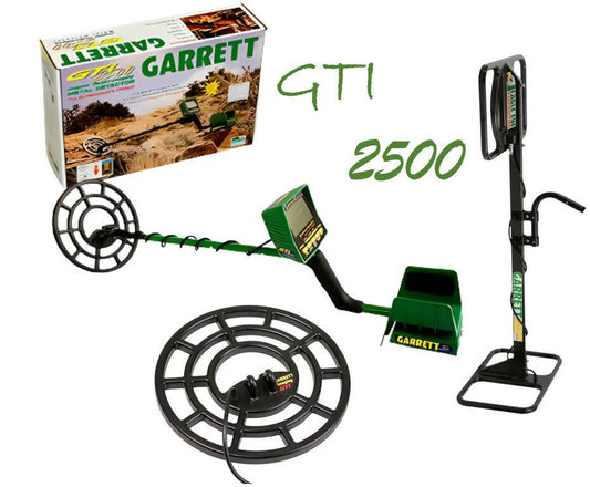 GTI 2500 GARRETT DETECTOR DE METALES + OJO DE ÁGUILA PARA ENTIERROS