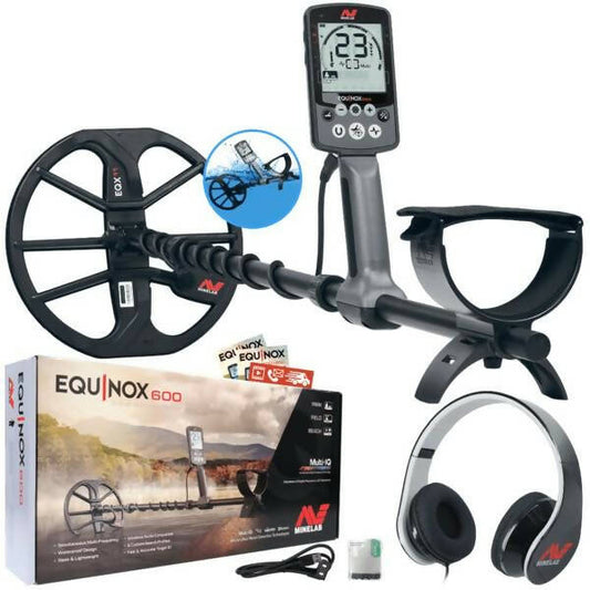 EQUINOX 600 MINELAB - DETECTOR DE METALES SUMERGIBLE MULTIFRECUENCIA. (BAJO PEDIDO)