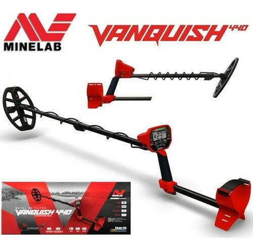 VANQUISH 440 MINELAB - DETECTOR DE METALES HOBBY ORO PLATA MONEDAS